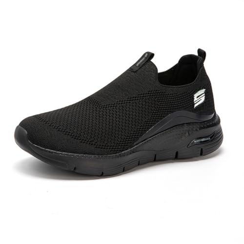 Sixfox Herren Sneaker, Business Casual Schuhe, Leichte Sneaker zum Gehen und Laufen, Sockenschuhe, Modische Paarschuhe, Slipper, Modische Übergrößenschuhe A6-1Schwarz43EU Sixfox Herren Sneaker, Business Casual Schuhe, Leichte Sneaker zum Gehen und Laufen, Sockenschuhe, Modische Paarschuhe, Slipper, Modische Übergrößenschuhe A6-1Schwarz43EU von Sixfox