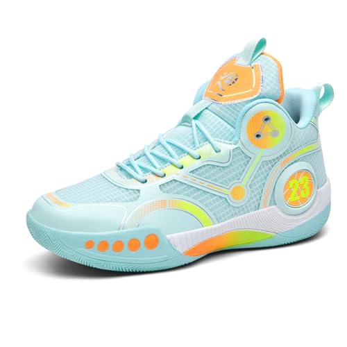 Sixfox Herren Sportschuhe Große Größe Sportschuhe Herren Basketballschuhe Mode Sport Basketballschuhe 39EU von Sixfox