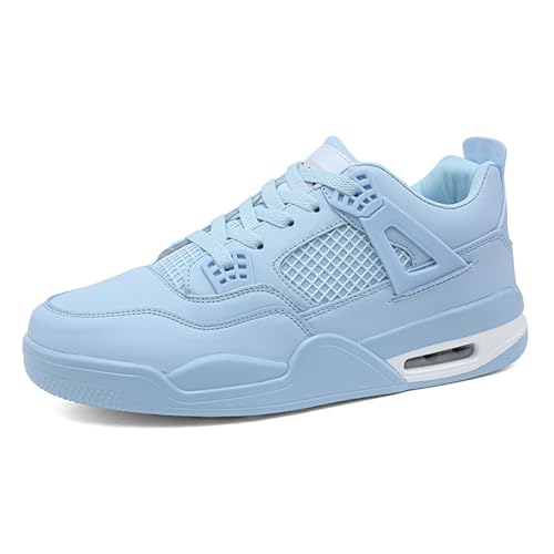 Sixfox Herren Sportschuhe Große Größe Sportschuhe Herren Basketballschuhe Mode Sport Basketballschuhe Unisex Retro-Schuhe Blau41EU Sixfox Herren Sportschuhe Große Größe Sportschuhe Herren Basketballschuhe Mode Sport Basketballschuhe Unisex Retro-Schuhe Blau41EU von Sixfox