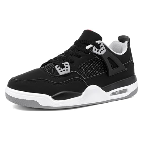 Sixfox Herren Sportschuhe Große Größe Sportschuhe Herren Basketballschuhe Mode Sport Basketballschuhe Unisex Retro-Schuhe Schwarz37EU Sixfox Herren Sportschuhe Große Größe Sportschuhe Herren Basketballschuhe Mode Sport Basketballschuhe Unisex Retro-Schuhe Schwarz37EU von Sixfox