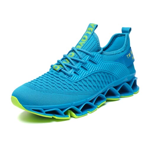 Sixfox Herren Sportschuhe Outdoor Laufschuhe Atmungsaktive rutschfeste StraßenschuheBlau-EU 42 Sixfox Herren Sportschuhe Outdoor Laufschuhe Atmungsaktive rutschfeste StraßenschuheBlau-EU 42 von Sixfox