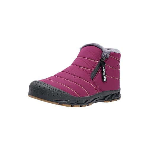 Sixfox Herren Winterschuhe Winterstiefel Warme Damen Wanderschuhe Schneestiefel Baumwollschuhe High-Top Anti-Rutsch Warm Rot40 Sixfox Herren Winterschuhe Winterstiefel Warme Damen Wanderschuhe Schneestiefel Baumwollschuhe High-Top Anti-Rutsch Warm Rot40 von Sixfox