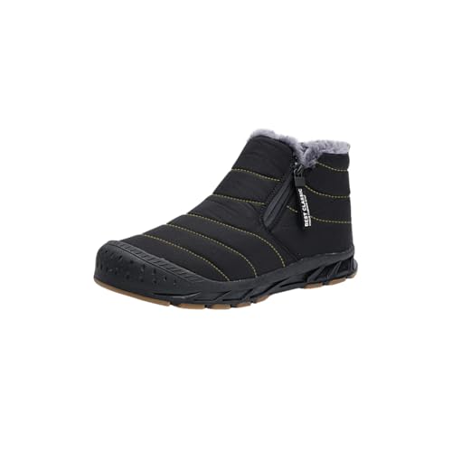 Sixfox Herren Winterschuhe Winterstiefel Warme Damen Wanderschuhe Schneestiefel Baumwollschuhe High-Top Anti-Rutsch Warm Schwarz44 Sixfox Herren Winterschuhe Winterstiefel Warme Damen Wanderschuhe Schneestiefel Baumwollschuhe High-Top Anti-Rutsch Warm Schwarz44 von Sixfox