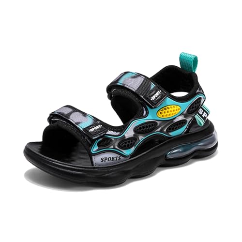 Sixfox Jungen und Mädchen Sommersandalen Kinder Sommerschuhe Sandalen Schnelltrocknende Strand Wandersandalen Wandersandalen Sport Outdoor Khaki41 von Sixfox