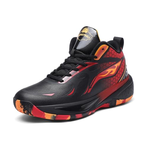 Sixfox Kampftrainingsschuhe Sportschuhe Basketballschuhe rutschfeste atmungsaktive Laufschuhe für Erwachsene in Übergröße9669Schwarz-RotEU42 Sixfox Kampftrainingsschuhe Sportschuhe Basketballschuhe rutschfeste atmungsaktive Laufschuhe für Erwachsene in Übergröße9669Schwarz-RotEU42 von Sixfox