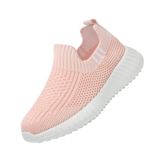 Sixfox Kinderschuhe Jungen und Mädchen Sportschuhe Casual Outdoor Laufschuhe mit Noppen Atmungsaktiv, Modisch und Leicht 211-1Schwarz-Blau28 von Sixfox