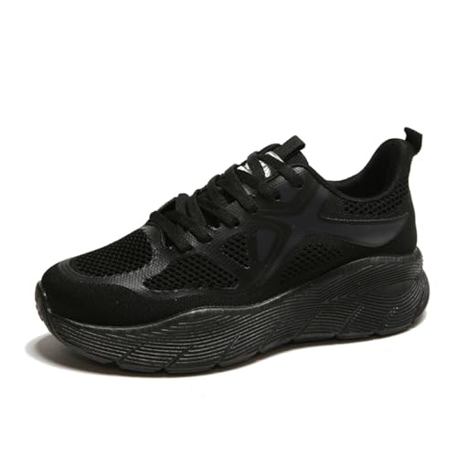 Sixfox Laufschuhe mit Luftpolster Turnschuhe Profilsohle Sneakers Leichte Schuhe Herren Damen Sportschuhe 8829SchwarzEU42 Sixfox Laufschuhe mit Luftpolster Turnschuhe Profilsohle Sneakers Leichte Schuhe Herren Damen Sportschuhe 8829SchwarzEU42 von Sixfox