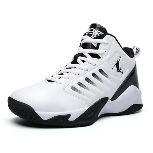 Sixfox Sportschuhe Basketballschuhe rutschfeste atmungsaktive Basketballschuhe für Erwachsene9136WeißEU46 Sixfox Sportschuhe Basketballschuhe rutschfeste atmungsaktive Basketballschuhe für Erwachsene9136WeißEU46 von Sixfox