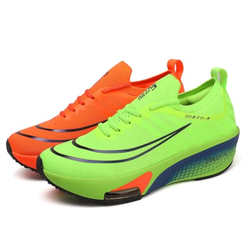 SixfoxHerren Damen Turnschuhe Laufschuhe Sportschuhe Joggingschuhe Running Schuhe Walkingschuhe Outdoor Straßenlaufschuhe Luftpolster Atmungsaktiv Sneaker MandarinenteEU35 SixfoxHerren Damen Turnschuhe Laufschuhe Sportschuhe Joggingschuhe Running Schuhe Walkingschuhe Outdoor Straßenlaufschuhe Luftpolster Atmungsaktiv Sneaker MandarinenteEU35 von Sixfox