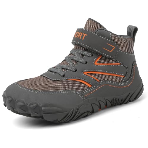 SixfoxKinder Barfußschuhe Unisex Wasserdicht Wanderschuhe Trekking Outdoor Kinderschuhe Sportschuhe Wasserdicht Barfussschuhe für Jungen Mädchen M20grauEU32 SixfoxKinder Barfußschuhe Unisex Wasserdicht Wanderschuhe Trekking Outdoor Kinderschuhe Sportschuhe Wasserdicht Barfussschuhe für Jungen Mädchen M20grauEU32 von Sixfox
