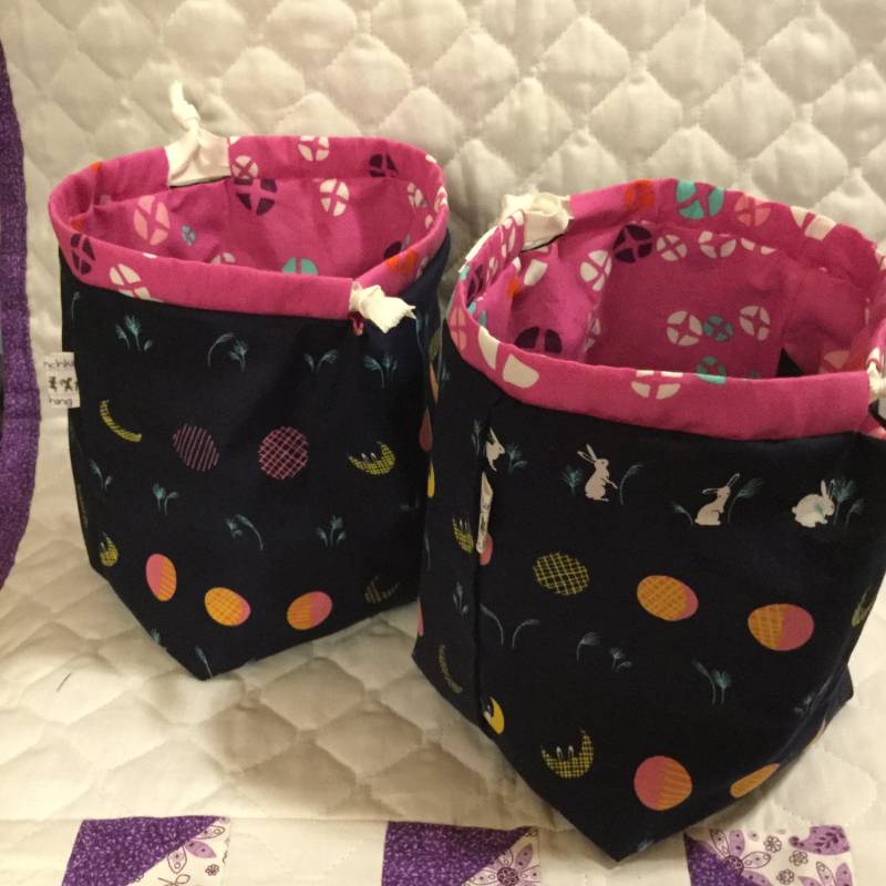 Baumwolle Und Stahl Hasen Sockensack Sofort Lieferbar von SixmunchkinStitching