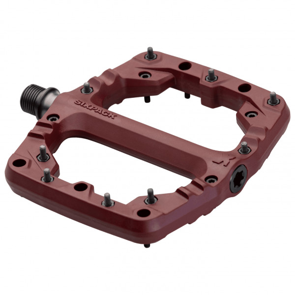 Sixpack Racing - Kamikaze PA - Plattformpedale braun von Sixpack Racing