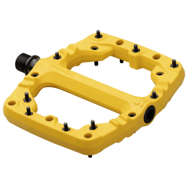 Sixpack Racing - Kamikaze PA - Plattformpedale gelb von Sixpack Racing