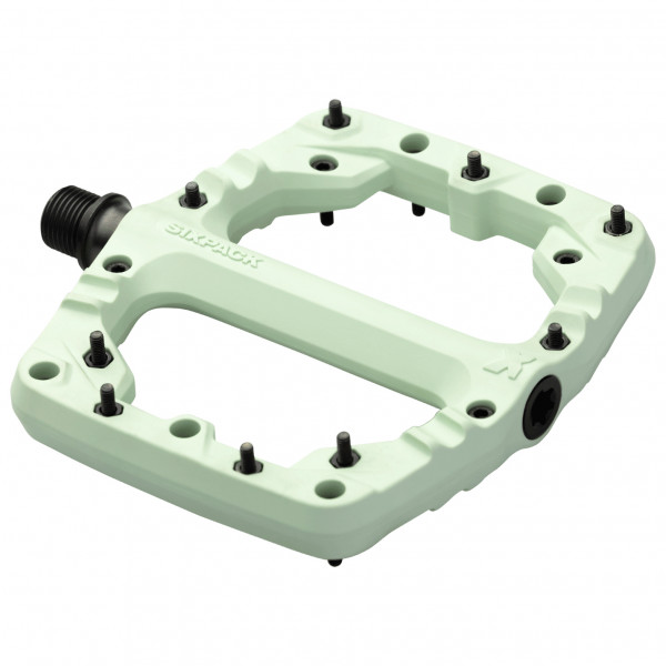 Sixpack Racing - Kamikaze PA - Plattformpedale grün von Sixpack Racing