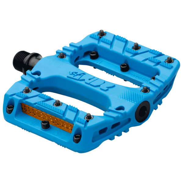 Sixpack Racing - Kid's 1st Ride Pedal - Plattformpedale blau von Sixpack Racing