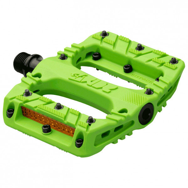 Sixpack Racing - Kid's 1st Ride Pedal - Plattformpedale grün von Sixpack Racing