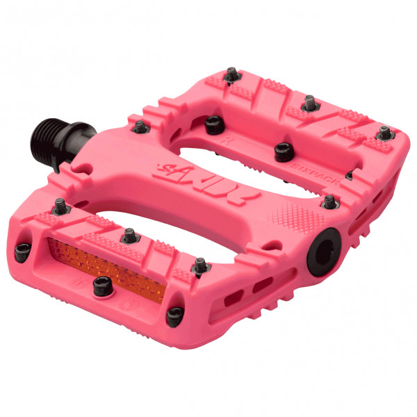 Sixpack Racing - Kid's 1st Ride Pedal - Plattformpedale rosa von Sixpack Racing