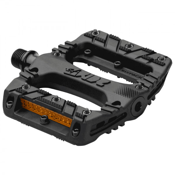 Sixpack Racing - Kid's 1st Ride Pedal - Plattformpedale schwarz/grau von Sixpack Racing