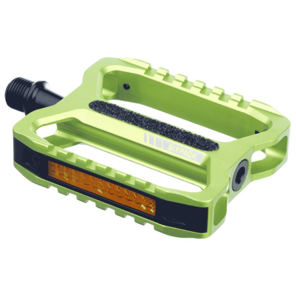 Sixpack Racing - Network 3.0 Pedal - Plattformpedale grün von Sixpack Racing