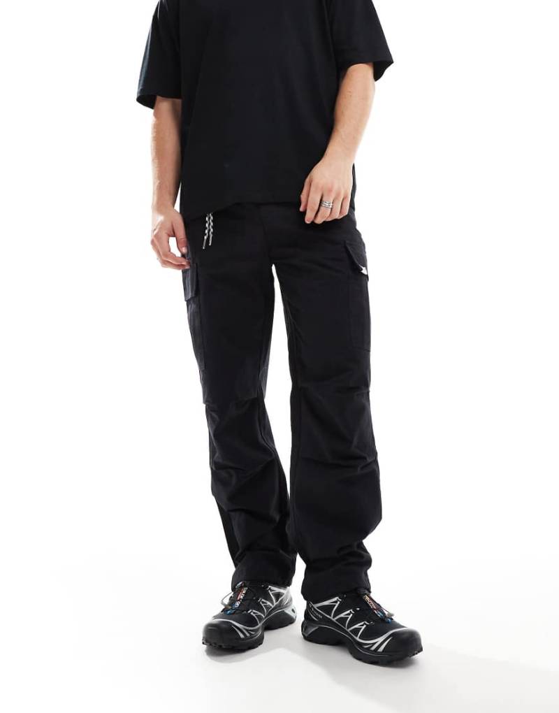Sixth June - Cargohose in Schwarz mit großen Taschen von Sixth June