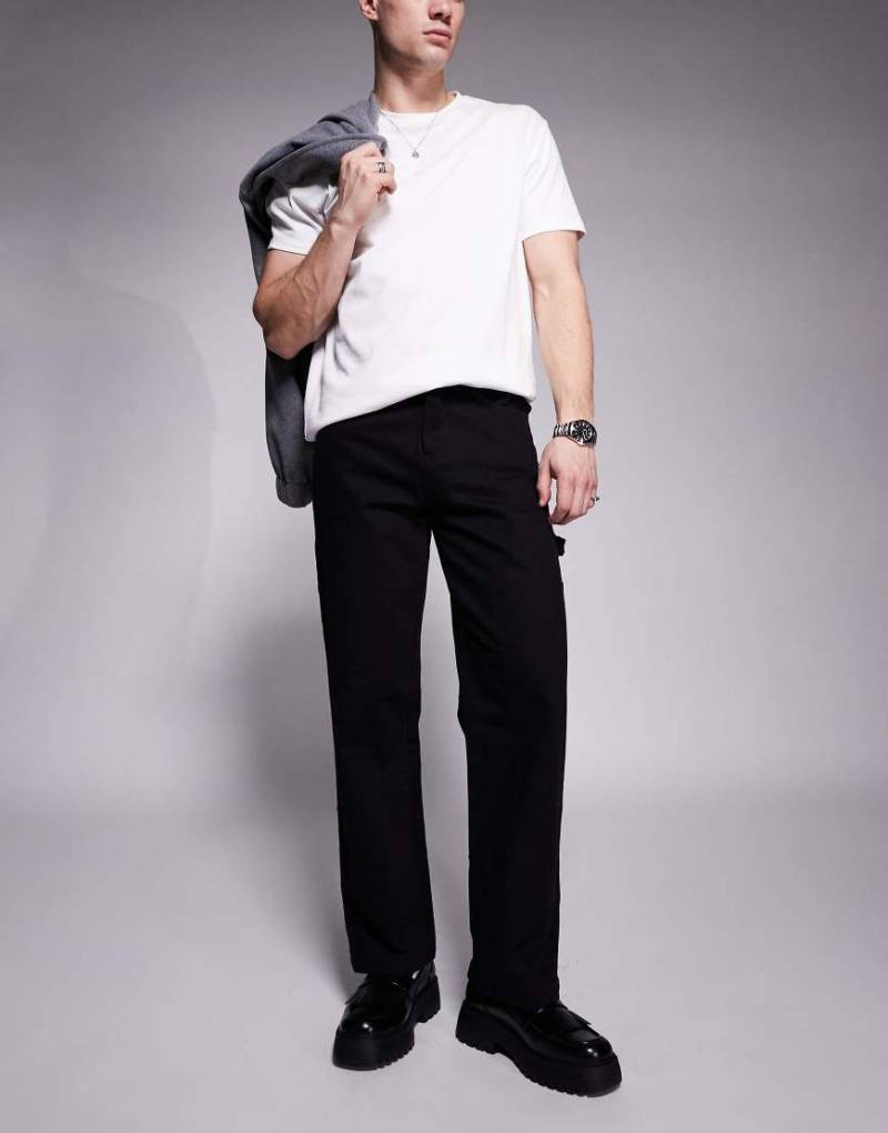 Sixth June - Carpenter-Jeans in Schwarz von Sixth June