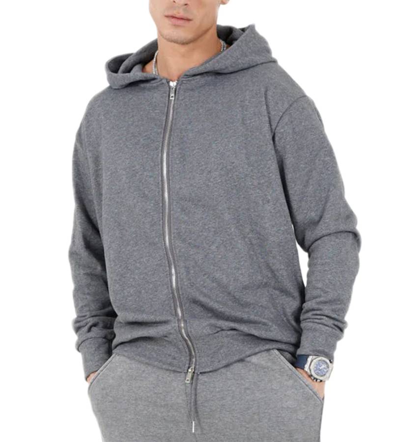 Sixth June Herren Sweat-Jacke Frühlings-Jacke Übergangs-Jacke Outdoor-Jacke 22624 Grau von Sixth June
