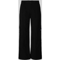 Sixth June Regular Fit Cargohose mit elastischem Bund in Black, Größe XS von Sixth June