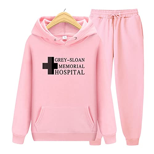 SiyaTom Grey and Sloan Memorial Hospital Merch Hoodie Sweatshirts Frauen Mädchen Pullover Sweats Set Hoodie Set von SiyaTom