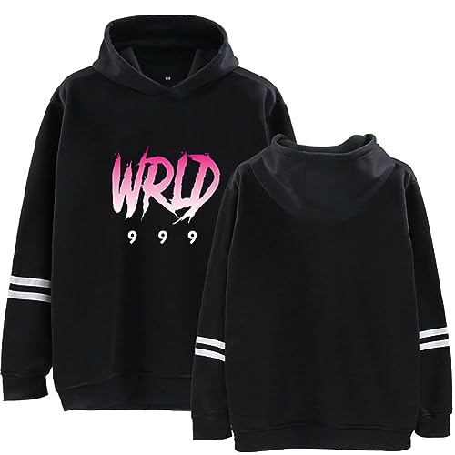 SiyaTom Juice WRLD R.I.P Memorial Hospital Sweatshirt mit Kapuze Sweatshirt mit gestreiften Ärmeln Sweatshirts von SiyaTom