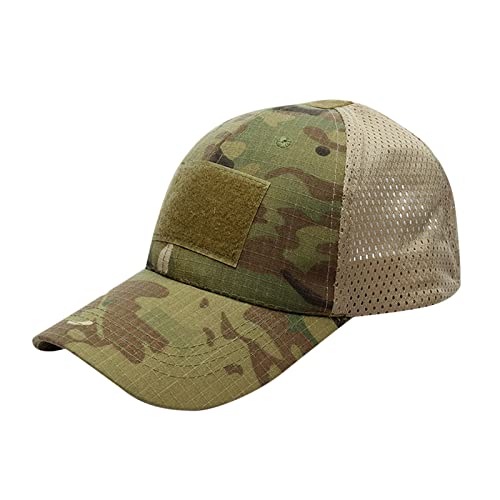 Sizoer Damen Herren Basecap Tarnung Hut, Verstellbare Army Military Jagd Angeln Outdoor Hut Sport Trucker Cap Buschhut Ultra-Thin Atmungsaktiv Basecap Mode Vintage Kappe UV-Schutz Sizoer Damen Herren Basecap Tarnung Hut, Verstellbare Army Military Jagd Angeln Outdoor Hut Sport Trucker Cap Buschhut Ultra-Thin Atmungsaktiv Basecap Mode Vintage Kappe UV-Schutz von Sizoer