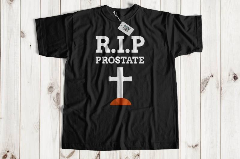 R.i.p Prostate Unisex Lustiges Prostatectomy T-Shirt | Vergrößerte Prostata Krebs Geschenkideen Geschenke Zur Prostata-Operation von SizzlesSuperStore