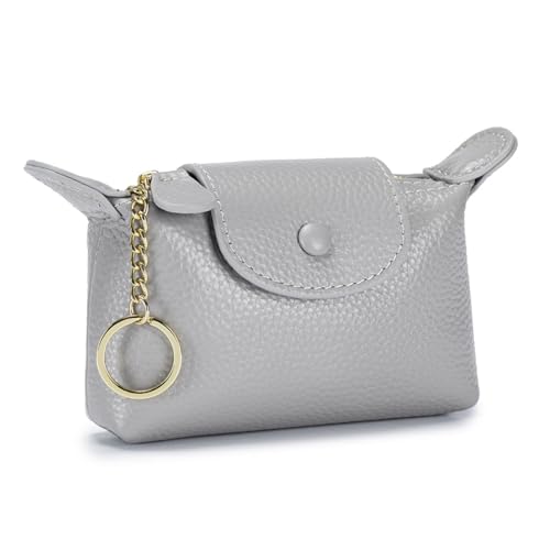 1 x kleine Münzgeldbörse, Leder-Münzgeldbörse mit Schlüsselanhänger, Münzbörse für Mädchen und Frauen, Cremeweiß, Münzgeldbörse 1 x kleine Münzgeldbörse, Leder-Münzgeldbörse mit Schlüsselanhänger, Münzbörse für Mädchen und Frauen, Cremeweiß, Münzgeldbörse von Sjhfsjrf