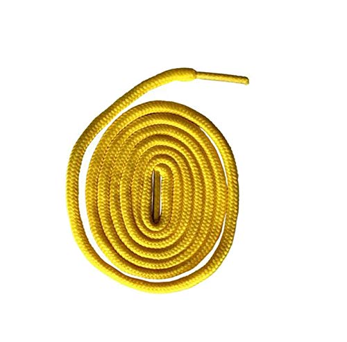 300cm besonders lange Runde Schnürsenkel Cord Seile Shoestrings 118Inch, Gelb, Einheitsgröße von Sjzwt