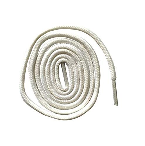 300cm besonders lange Runde Schnürsenkel Cord Seile Shoestrings 118Inch, Weiß, Einheitsgröße von Sjzwt