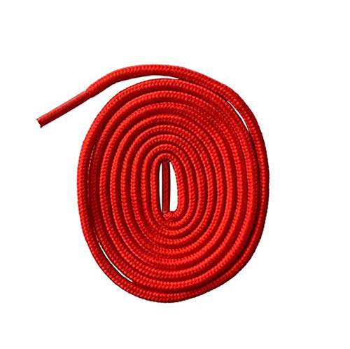 300cm besonders lange Runde Schnürsenkel Cord Seile Shoestrings 118Inch, rot, Einheitsgröße von Sjzwt