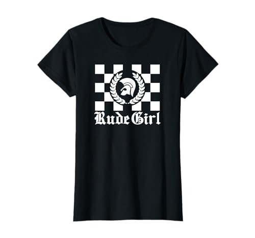 RUDE GIRL Ska-Kleidung für Damen Reggae Rocksteady Punk T-Shirt von Ska-Kleidung und Geschenke für Skins & Mod Fans