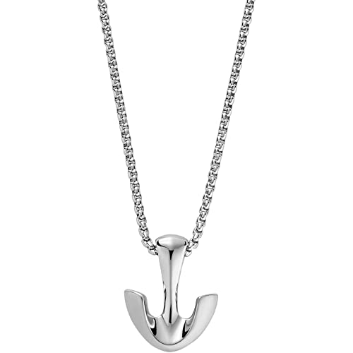 Skagen Herren-Edelstahl-Halskette mit Karabinerverschluss von Skagen