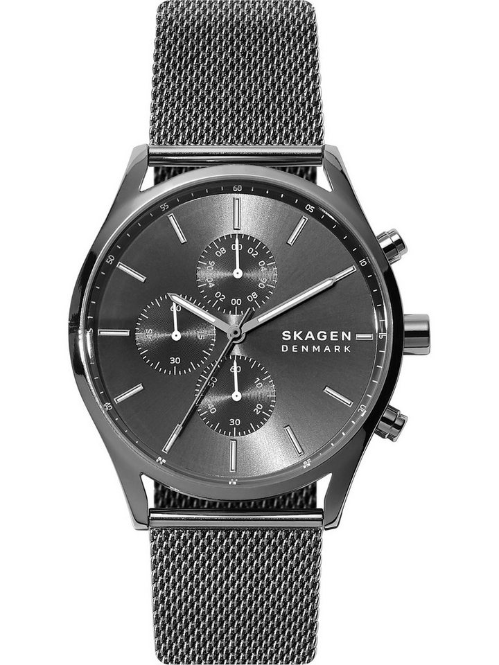 SKAGEN Chronograph Skagen Herren-Uhren Analog Quarz von SKAGEN