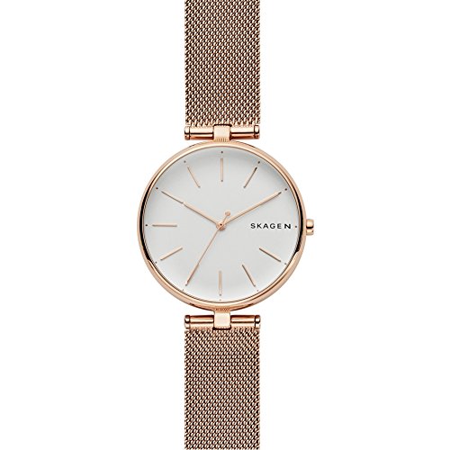 Skagen Damen Analog Quarz Uhr mit Edelstahl Armband SKW2709 von Skagen