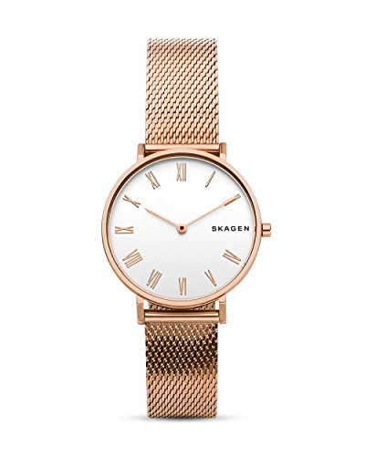 Skagen Damen Analog Quarz Uhr mit Edelstahl Armband SKW2714 von Skagen