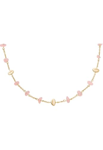 Skagen Damen Anja Quartz Goldfarbene Edelstahl-Halskette, SKJ1865710 Skagen Damen Anja Quartz Goldfarbene Edelstahl-Halskette, SKJ1865710 von Skagen