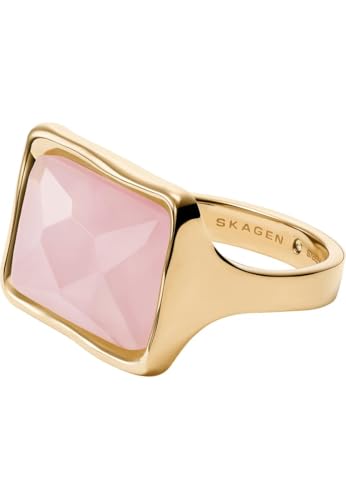 Skagen Anja Quartz Women's Stainless Steel Signet Rings Rosa und Goldton,M Skagen Anja Quartz Women's Stainless Steel Signet Rings Rosa und Goldton,M von Skagen