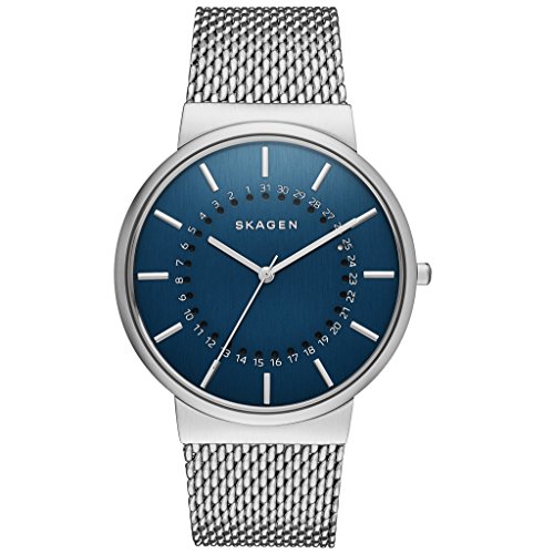 Skagen Herren Analog Quarz Uhr mit Edelstahl Armband SKW6234 von Skagen