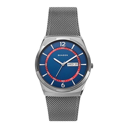 SKAGEN Herren Analog Quarz Uhr mit Edelstahl Armband SKW6503 von Skagen