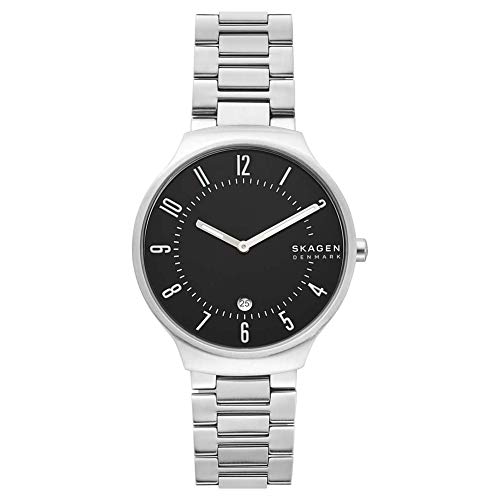 Skagen Herren Analog Quarz Uhr mit Edelstahl Armband SKW6515 von Skagen