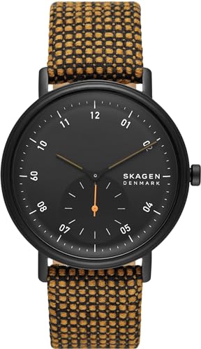 Skagen Herren-Uhren Analog Quarz One Size Braun 32025190 von Skagen