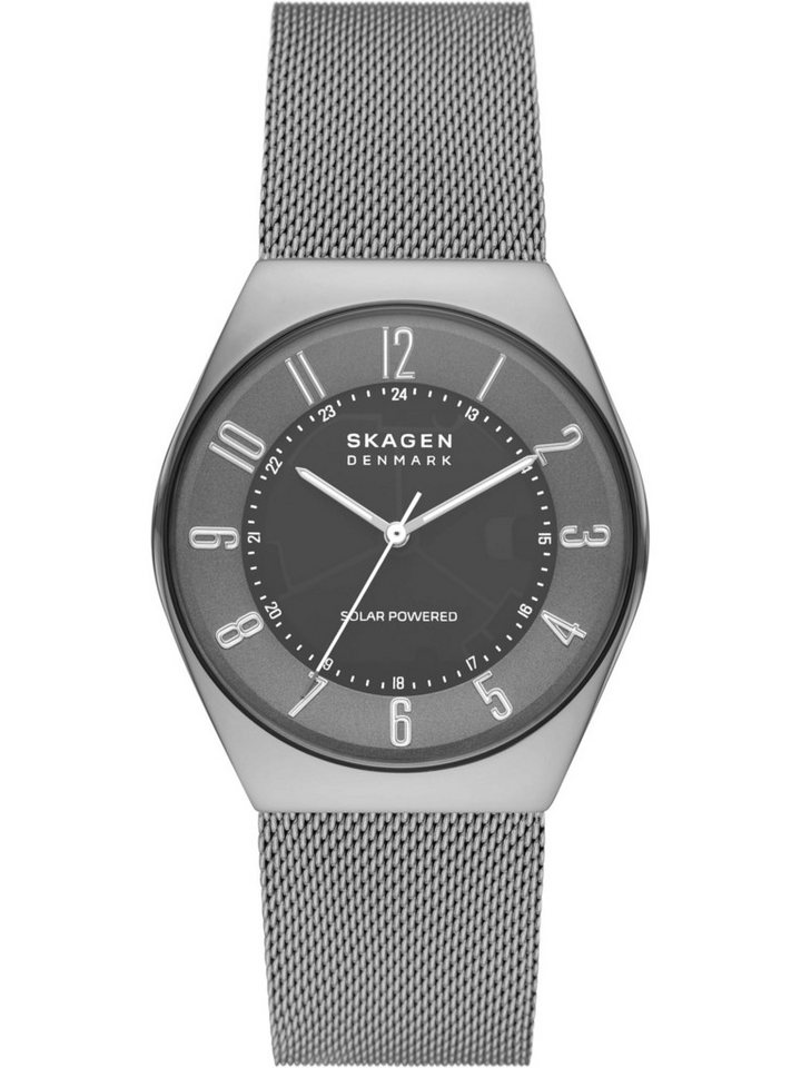 Skagen Quarzuhr Skagen Herren-Uhren Analog Solar, Klassikuhr von Skagen