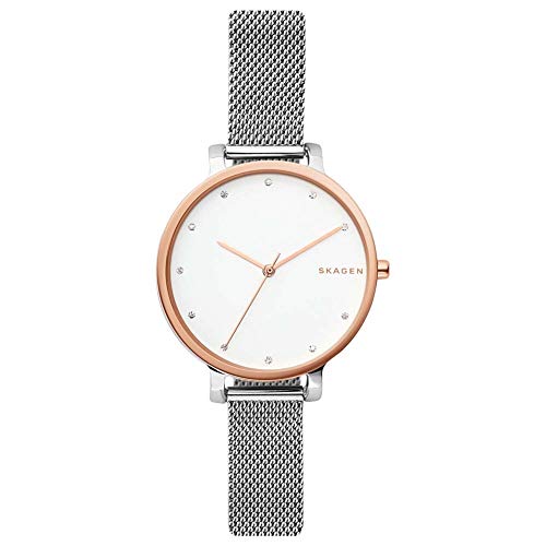 SKAGEN Damen Chronograph Quarz Uhr mit Edelstahl Armband SKW2662 von Skagen