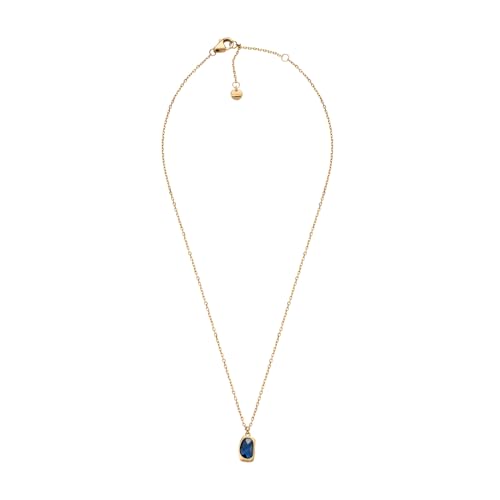 Skagen Sofie Sea Glass Damen Gold-Ton Edelstahl Halskette, SKJ1884710 Skagen Sofie Sea Glass Damen Gold-Ton Edelstahl Halskette, SKJ1884710 von Skagen