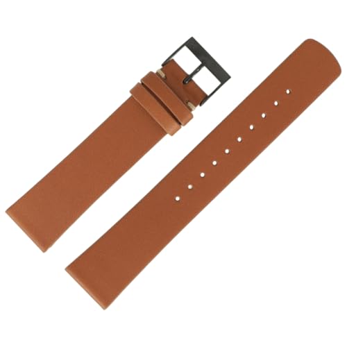 Skagen Uhrenarmband 20mm Leder Braun - SKW6216 | LB-SKW6216 von Skagen
